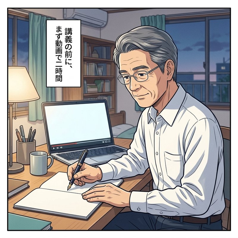 三十七年がはじめて言葉になっていくコウイチ（コマ1）